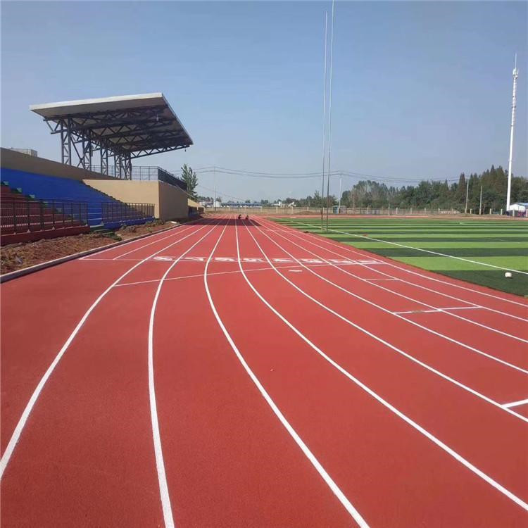 庆阳市学校塑胶跑道硅PU材料 - 方案